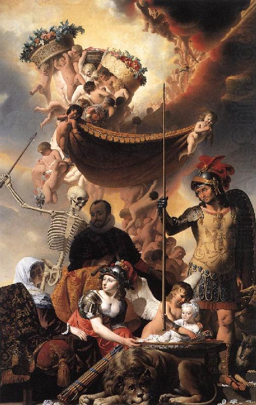 Allegory of the Birth of Frederik Hendrik dfg, EVERDINGEN, Caesar van